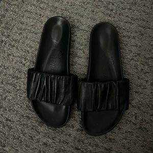 J. Crew leather sandals like new